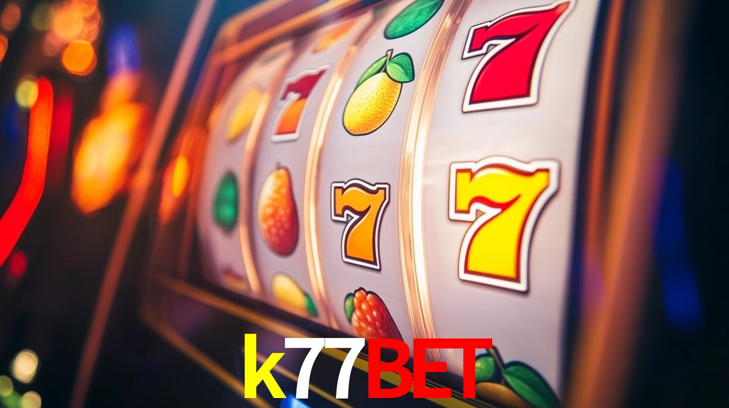 k77bet Logo - Bônus com Rollover Justo